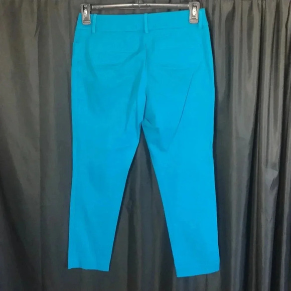 Teal Crop Pants 6 - Picture 3 of 3